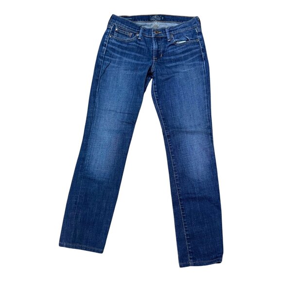Lucky Brand Sweet Straight Medium Wash Denim Jeans Handcrafted Los Angeles Y2K - Picture 1 of 10
